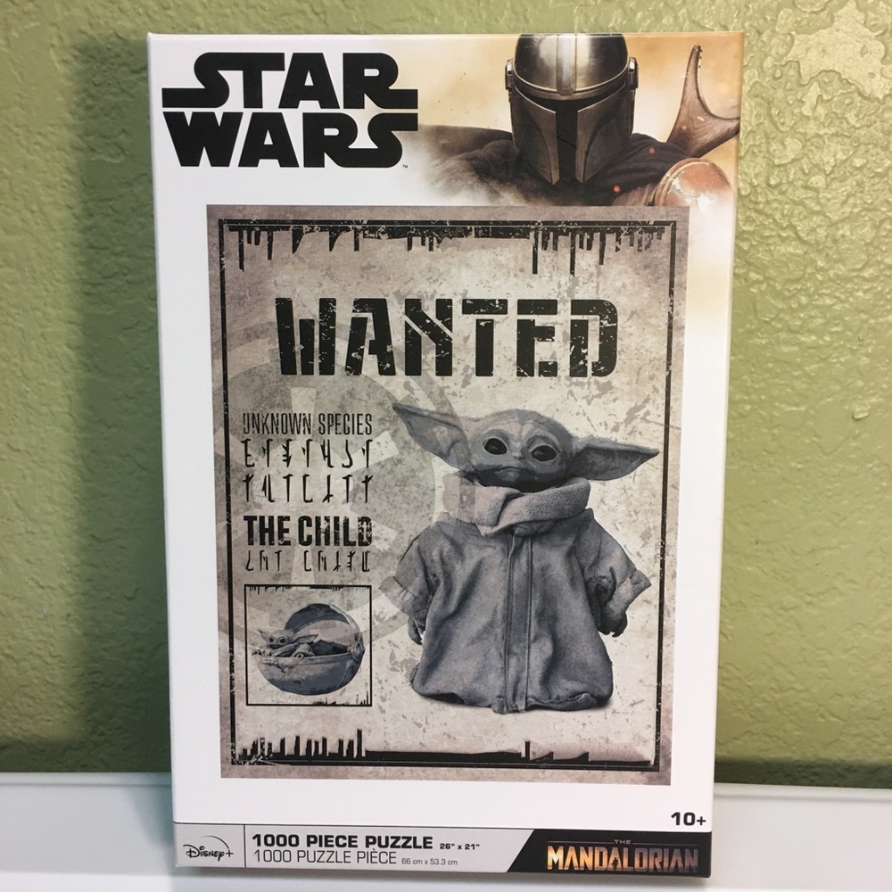 NIB Star Wars 1000 Piece Baby Yoda Puzzle